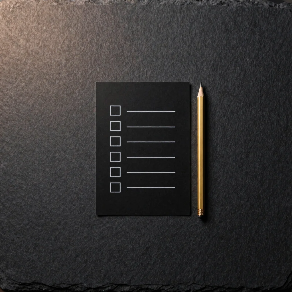 Pre-Trade Checklist