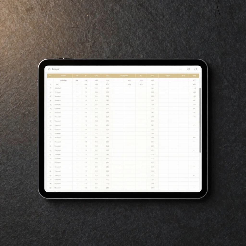 Trade Review Template